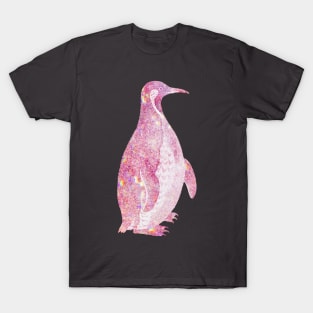 Penguin Pink holographic T-Shirt